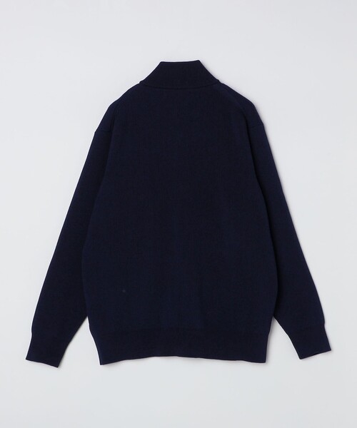 「SHIPS Colors」 ニットカーディガン LARGE ネイビー メンズ_画像4