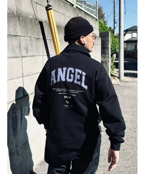 「（What it isNt）ART BY MARKGONZALES」 スウェットカットソー M グレー メンズ_画像2