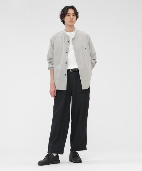 パンツ FADED WOOL LINEN TWILL メンズの画像