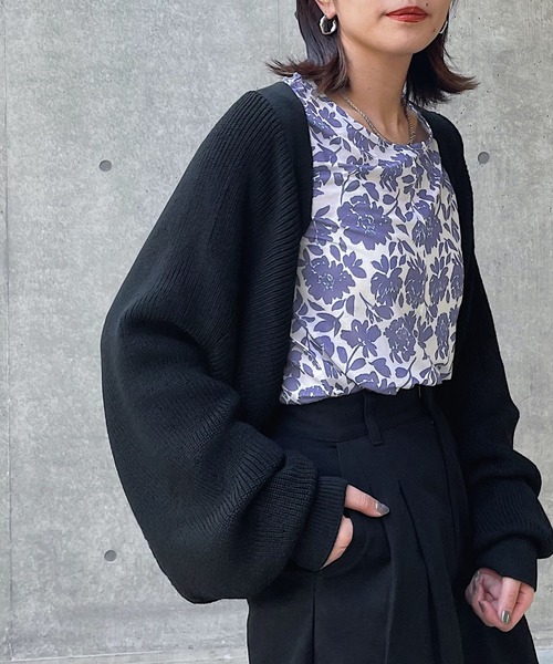 「PAGEBOY」 長袖カットソー FREE ブラック レディース_画像8