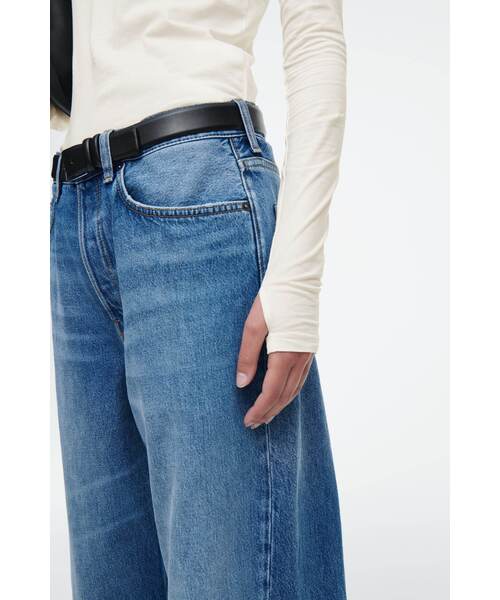 「COS」 長袖カットソー M ホワイト レディース_画像5