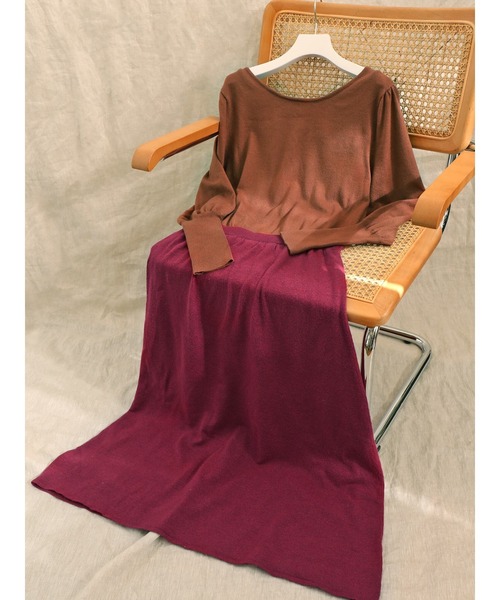 「Katrin TOKYO」 長袖ワンピース FREE ピンク系その他 レディース_画像2