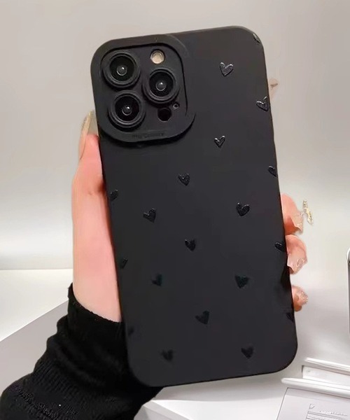 WESTBOY（ウエストボーイ） スマホケース マットブラック ハート