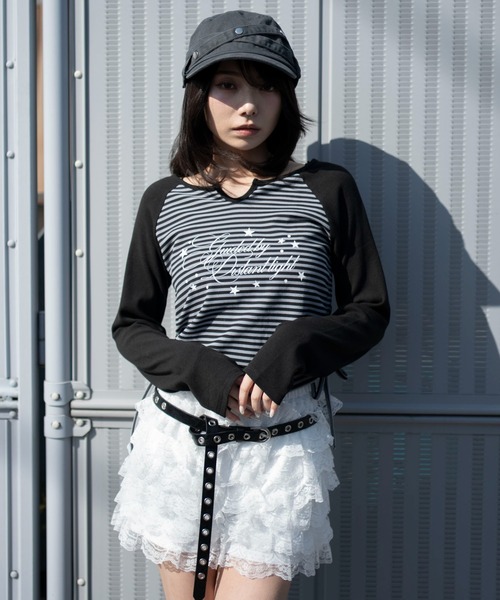 WEGO（ウィゴー） tシャツ WEGO/「26年春新作」サイドドロスト