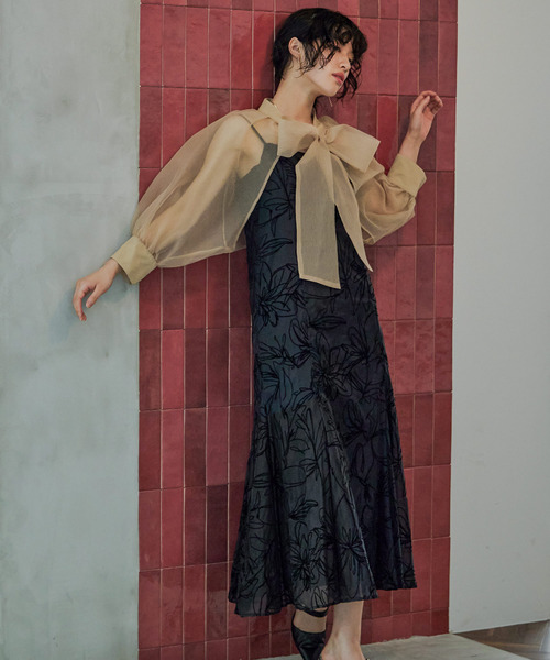 niana コンビワンピース niana（ニアナ） コンビワンピース M ブラック レディース : ZOZOTOWN
