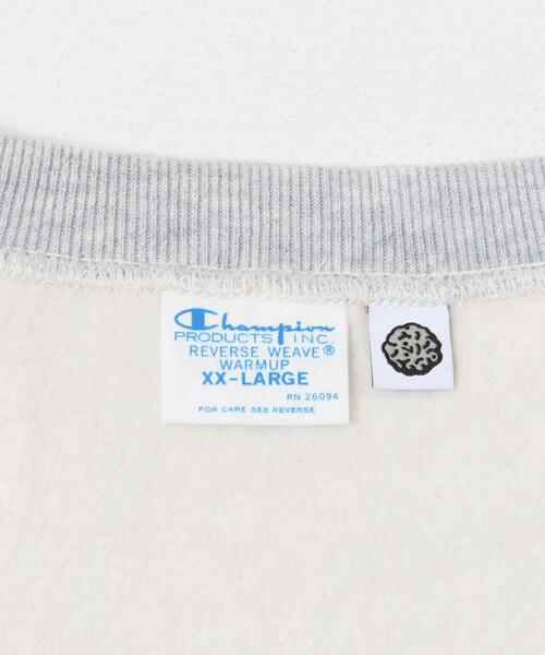 「Champion」 スウェットカットソー LARGE ブラック系その他 メンズの画像