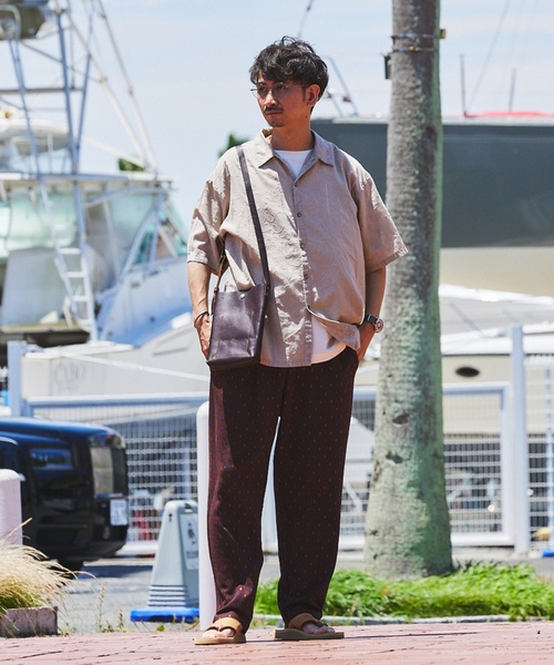 「JOURNAL STANDARD relume」 イージーパンツ MEDIUM ブラック メンズの画像5