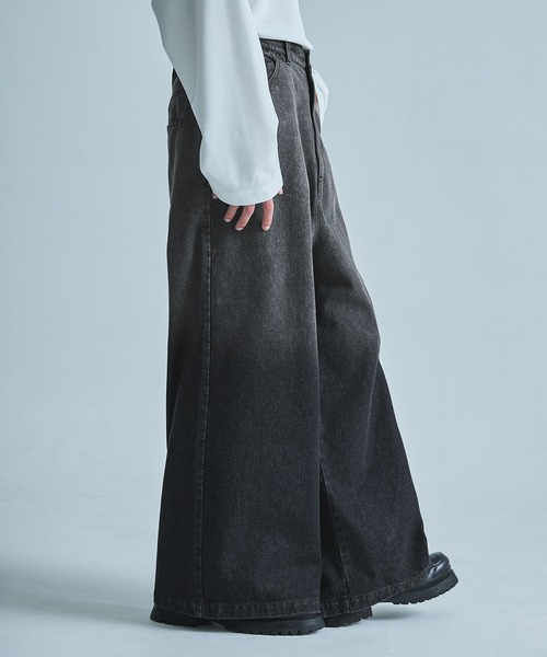 「SOCCE」 デニムパンツ M ブルー メンズ_画像7