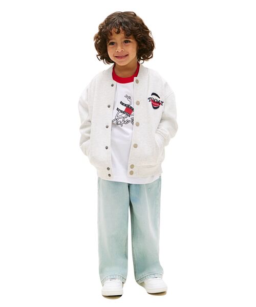 トレーナー BOYS バスケットボールグラフィックボンバージャケット キッズ 子供服_2