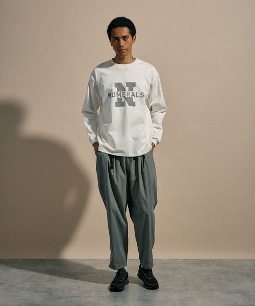 NUMERALS（ヌメラルズ） ワイドパンツ パンツ 「NUMERALS」BELTED WIDE