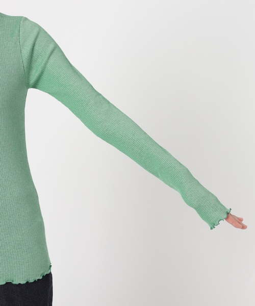 「IENA LA BOUCLE」 長袖カットソー FREE マスタード レディース_画像5