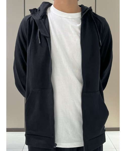 「GAP」 ジップアップパーカー X-SMALL グレー メンズ_画像3