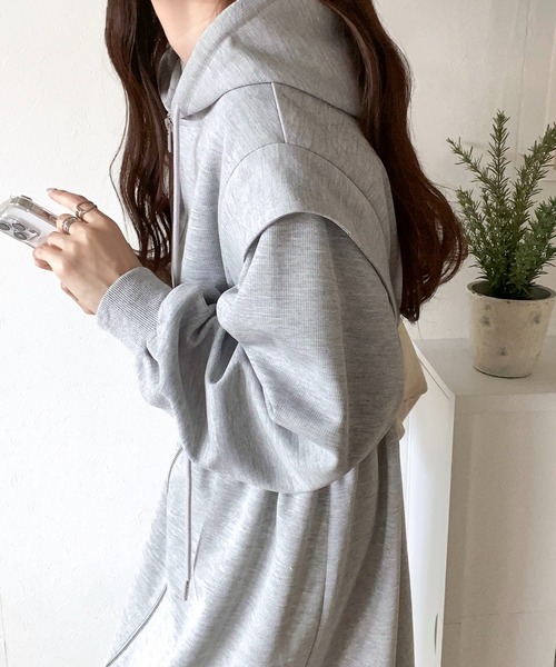 「classicalelf」 長袖ワンピース X-LARGE ブラック レディース_画像2