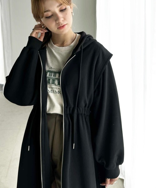 「classicalelf」 長袖ワンピース X-LARGE ブラック レディース_画像7
