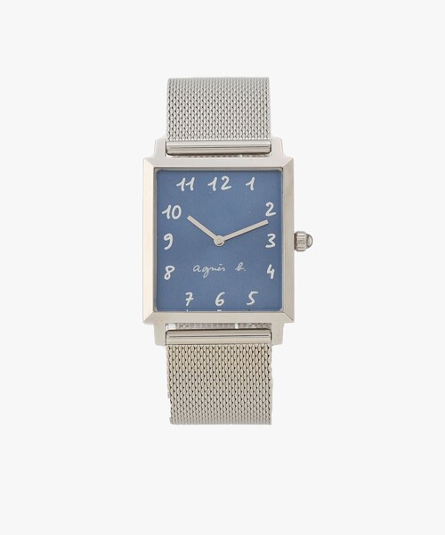アニエスb　腕時計⌚ agnes b.（アニエスベー） 腕時計 シルバー ステンレス スクエア