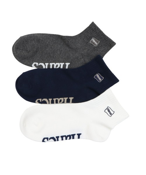 Hanes（ヘインズ） くるぶし 靴下 「Hanes/ヘインズ」メンズ 「3足組