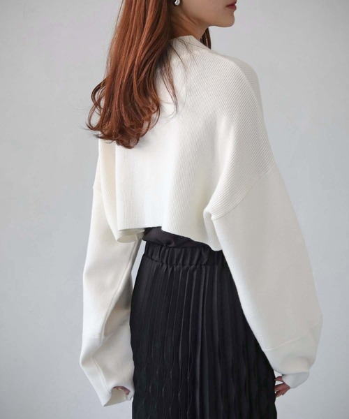 「cheriella」 ニットカーディガン M アイボリー レディース_画像8