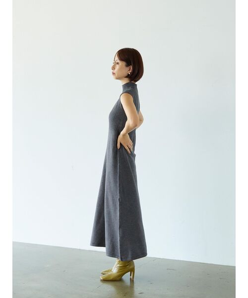 「STRATA」 コンビワンピース ONE SIZE ホワイト レディース_画像5