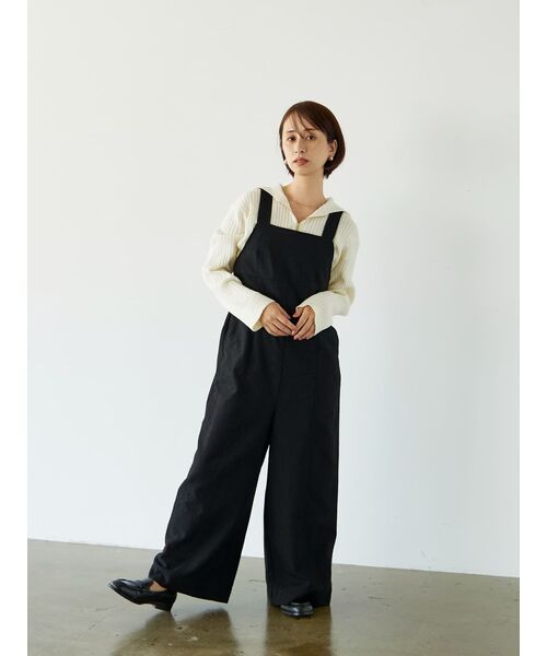 「STRATA」 コンビワンピース ONE SIZE ホワイト レディース_画像7