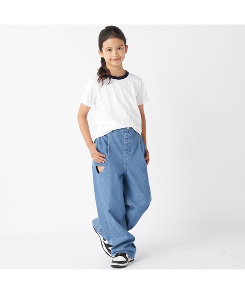 repipi armario（レピピアルマリオ） パンツ デニムパンツ カット