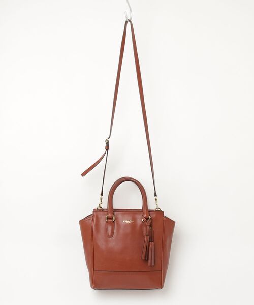 COACH 2WAY レザーバッグ　ブラウン COACH（コーチ） 2WAYバッグ - ブラウン レディース : ZOZOTOWN Yahoo