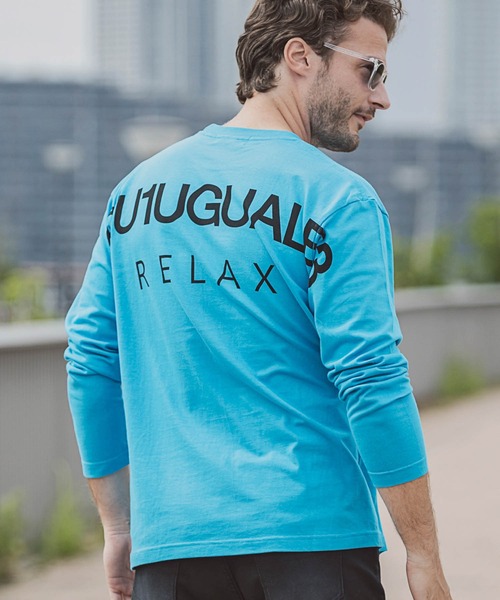 1PIU1UGUALE3 RELAX 「1PIU1UGUALE3 RELAX 」 長袖Tシャツ M
