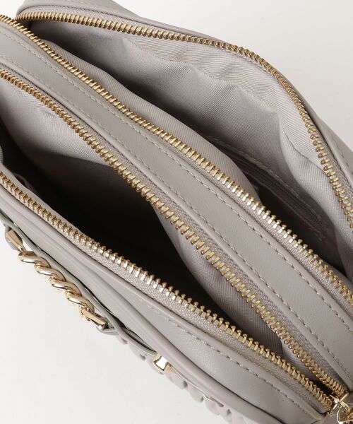 「JILL by JILL STUART」 ワンポイントショルダーバッグ - グレー レディース_画像4