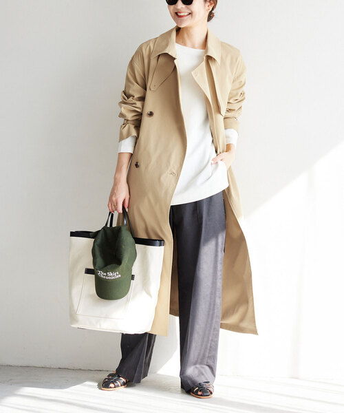 SLOBE IENA（スローブイエナ） トレンチコート 38 ベージュ レディース