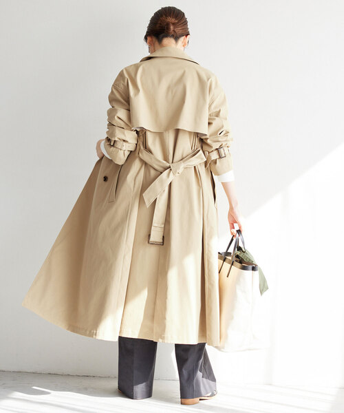 SLOBE IENA（スローブイエナ） トレンチコート 38 ベージュ レディース