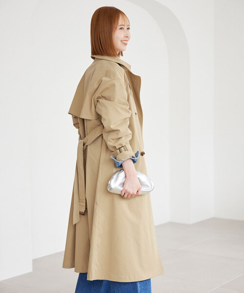 SLOBE IENA（スローブイエナ） トレンチコート 38 ベージュ レディース