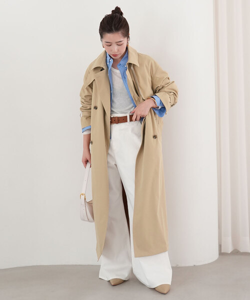 SLOBE IENA（スローブイエナ） トレンチコート 38 ベージュ レディース