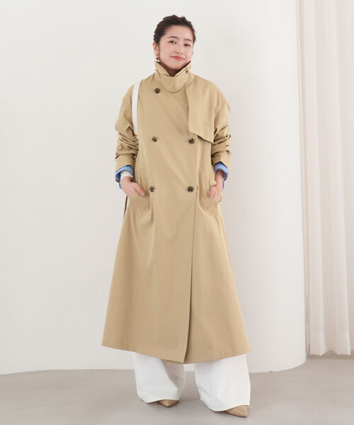 SLOBE IENA（スローブイエナ） トレンチコート 38 ベージュ レディース
