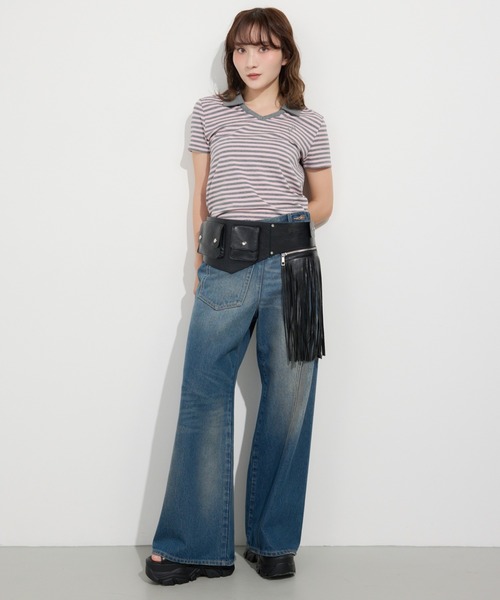 SLY（スライ） ジーンズ デニム デニムパンツ 「WEB限定」BACK TO