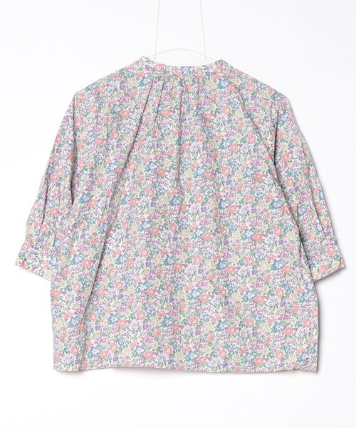「Afternoon Tea」 7分袖ブラウス MEDIUM レッド レディース_画像2