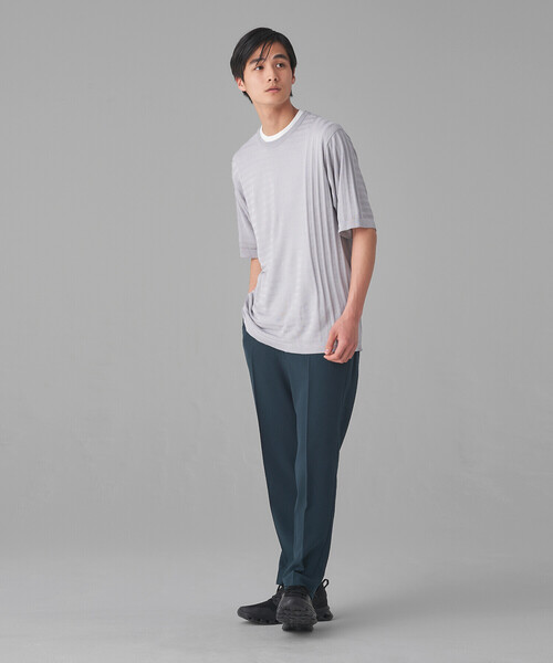 「COMME CA ISM」 スラックス MEDIUM ベージュ メンズ_画像3