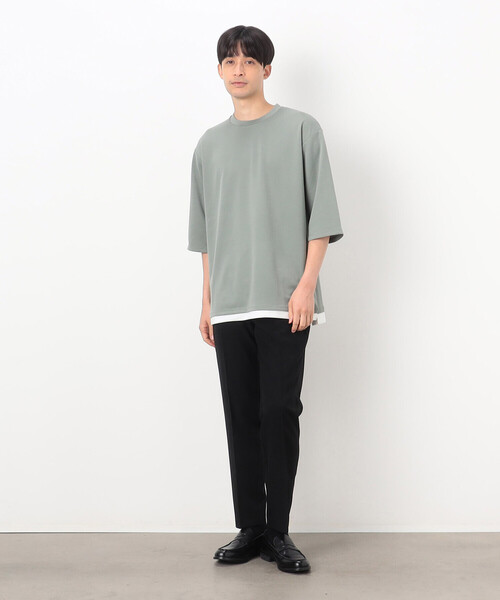 「COMME CA ISM」 スラックス MEDIUM ベージュ メンズ_画像5