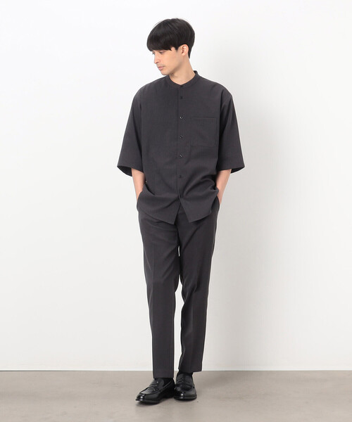 「COMME CA ISM」 スラックス MEDIUM ベージュ メンズ_画像7