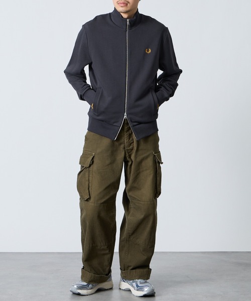 フレッドペリー ジップスルースウェットシャツ Mサイズ FRED PERRY（フレッドペリー） トレーナー スウェット ジップスルー