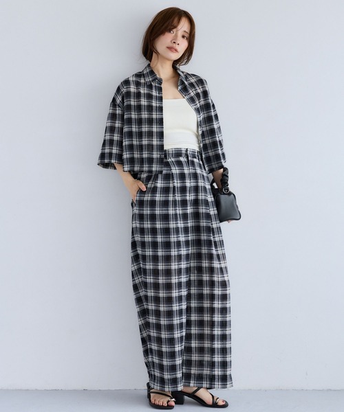 カップ付き キャミソール カップインナーショートキャミ　878214 | mysty woman | 04