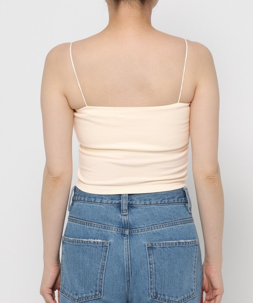 カップ付き キャミソール カップインナーショートキャミ　878214 | mysty woman | 11