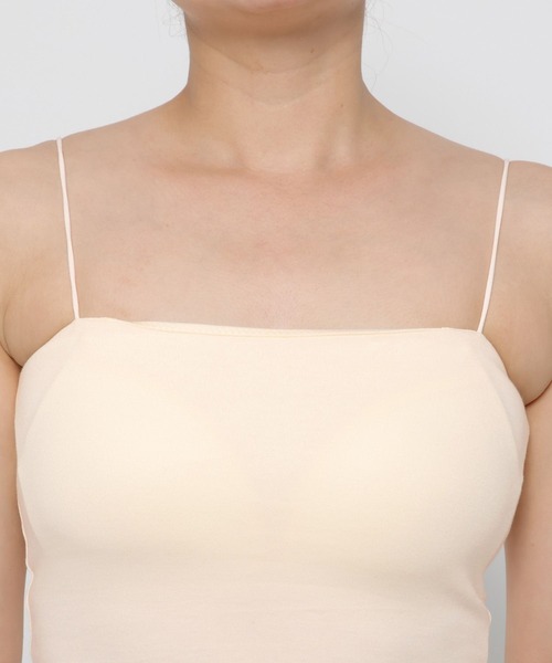 カップ付き キャミソール カップインナーショートキャミ　878214 | mysty woman | 12