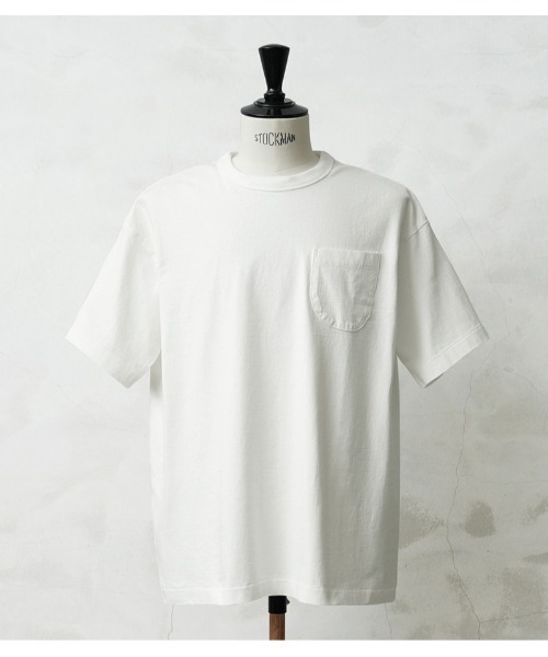 WAIPER.inc tシャツ WAIPER×BARNS OUTFITTERS BR-26197W 1-PACK ”GOAT