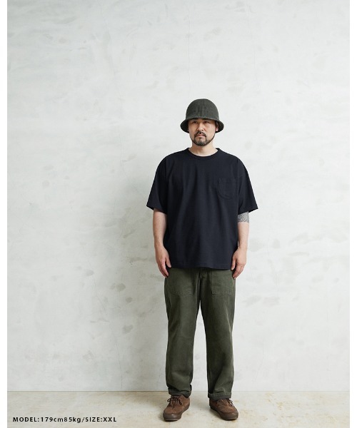 WAIPER.inc tシャツ WAIPER×BARNS OUTFITTERS BR-26197W 1-PACK ”GOAT