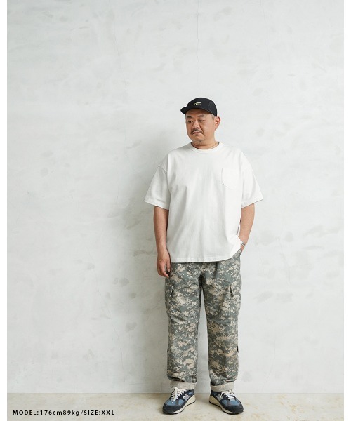 WAIPER.inc tシャツ WAIPER×BARNS OUTFITTERS BR-26197W 1-PACK ”GOAT