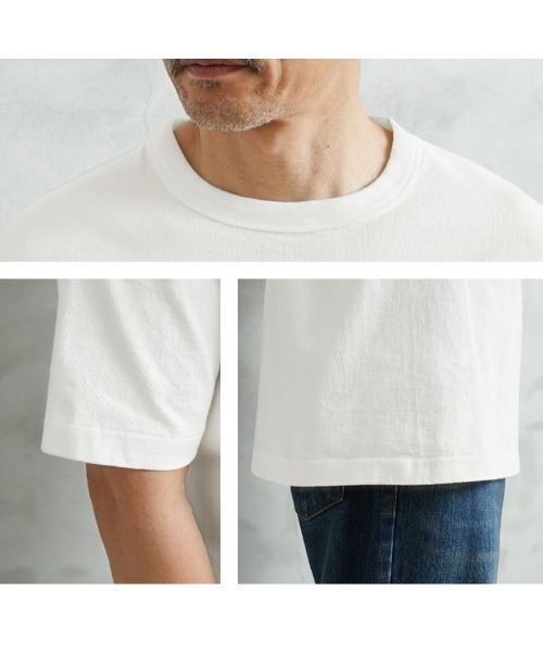 WAIPER.inc tシャツ WAIPER×BARNS OUTFITTERS BR-26197W 1-PACK ”GOAT