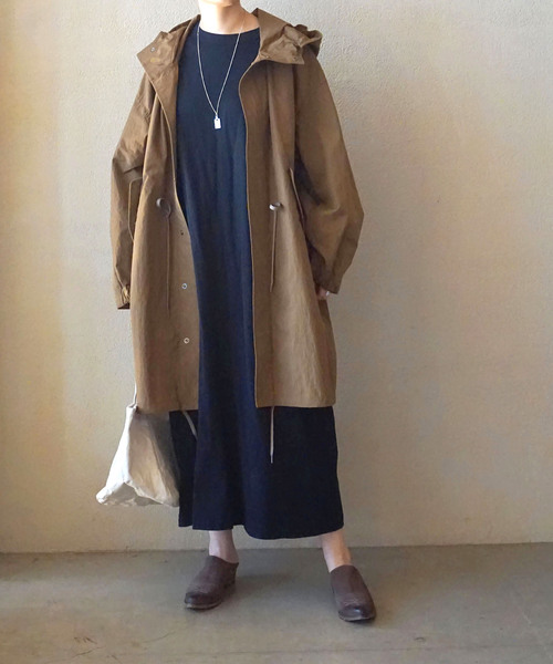 「JOURNAL STANDARD LUXE」 半袖ワンピース MEDIUM ブラック レディース_画像7
