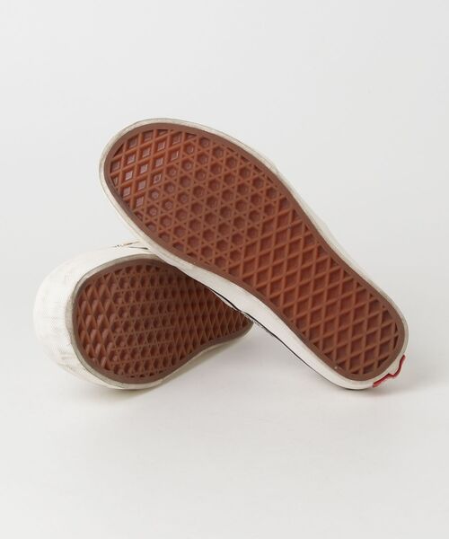 「VANS」 ローカットスニーカー 22cm ベージュ レディース_画像3