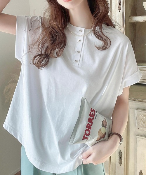 「classicalelf」 半袖Tシャツ MEDIUM オフホワイト レディース_画像8