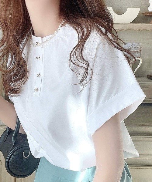「classicalelf」 半袖Tシャツ MEDIUM オフホワイト レディース_画像9