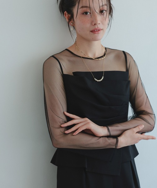 「Dorry Doll」 オールインワン MEDIUM チャコール レディース_画像5